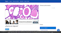 Desktop Screenshot of oliguria.net